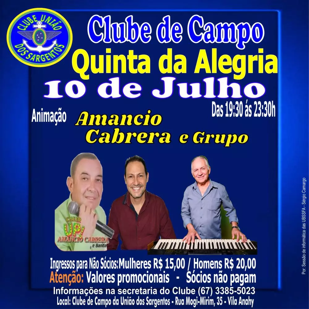 Quinta da Alegria 10/07/2025